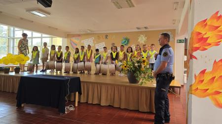 Sprejem prvošolcev v Dutovljah; Vir: Občina Sežana